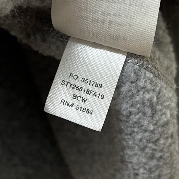 Patagonia Womens Better 1/4 Zip Fleece Sweater Size XS Gray Johns Hopkins LOGO - Picture 6 of 7